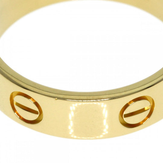 CARTIER Ring 18K Yellow Gold gold Love Ring #64 mens Used Authentic