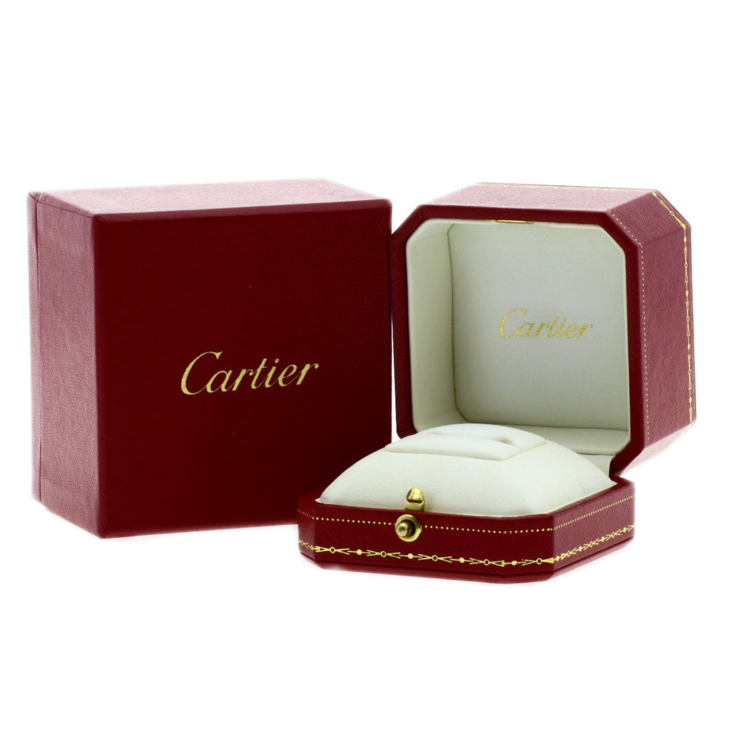 CARTIER Ring 18K Yellow Gold gold Love Ring 3P Diamond #49