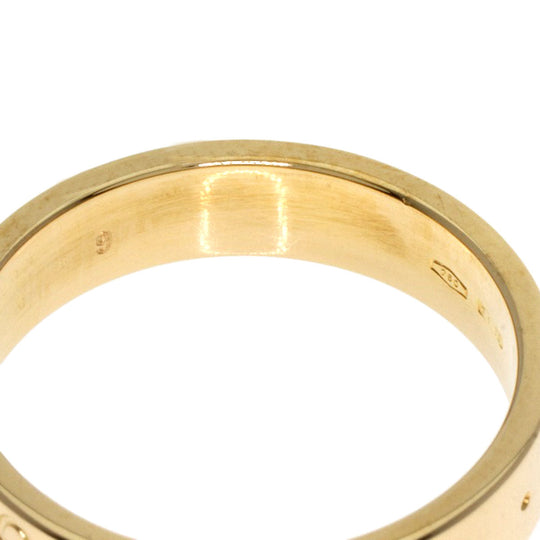 GUCCI Ring 18K Yellow Gold gold Icon # 9 Women Used Authentic