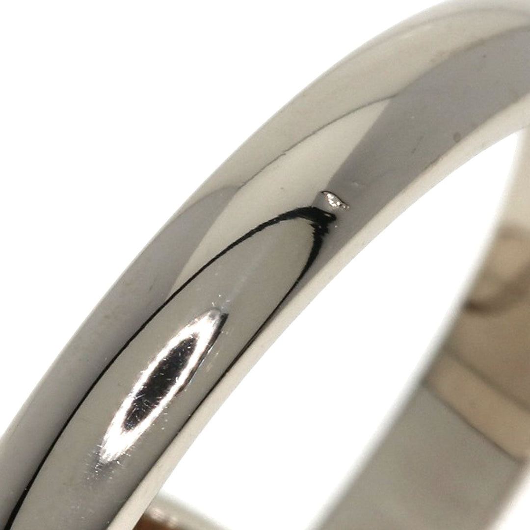 CARTIER Ring K18WG Silver Trinity #51