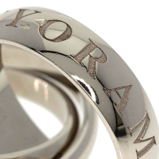 CARTIER Ring K18WG Silver Trinity #51