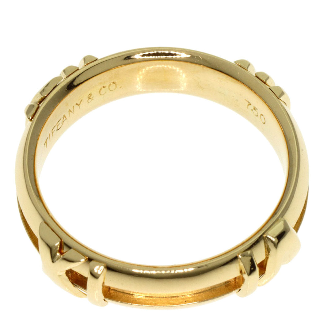 TIFFANY&Co. Ring 18K Yellow Gold gold Atlas Women Used Authentic