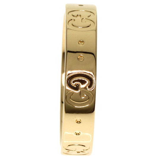 GUCCI Ring 18K Yellow Gold gold Icon # 13 Women Used Authentic