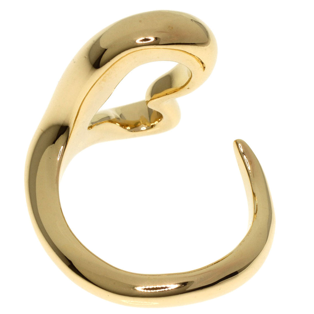 TIFFANY&Co. Ring 18K Yellow Gold gold Open heart Women Used Authentic