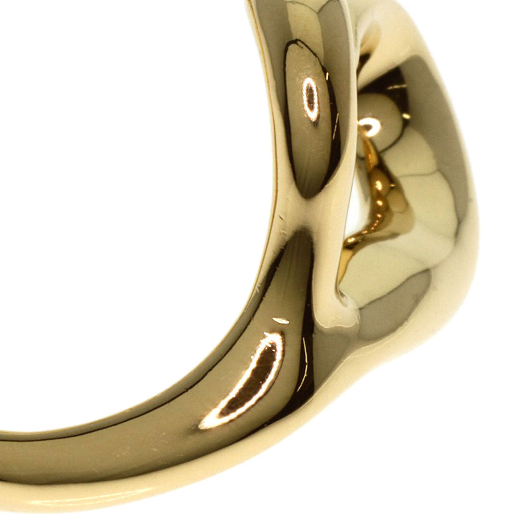 TIFFANY&Co. Ring 18K Yellow Gold gold Open heart Women Used Authentic