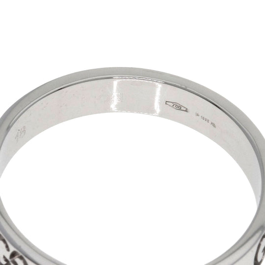 GUCCI Ring K18WG Silver Icon # 18