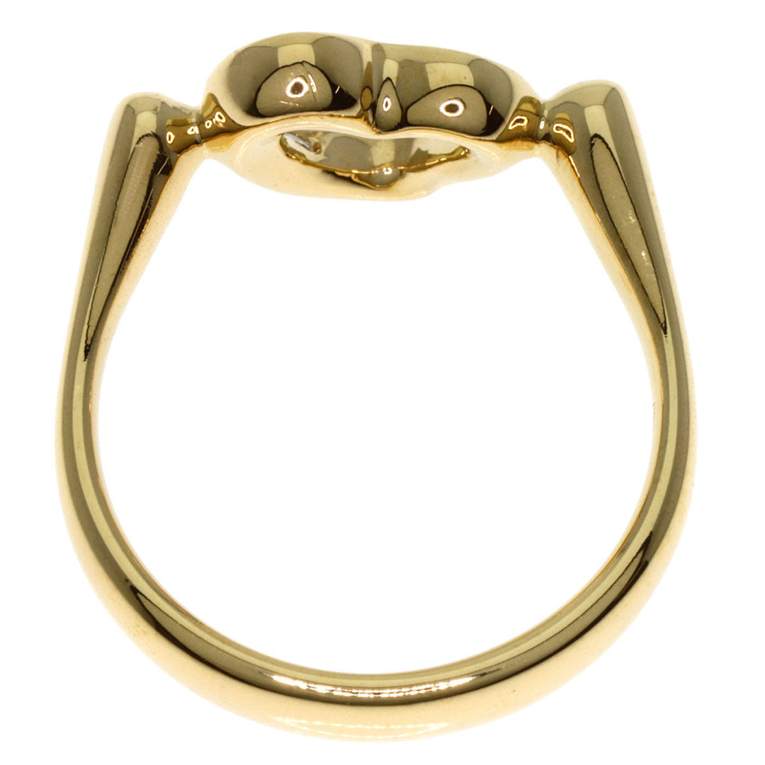 TIFFANY&Co. Ring 18K Yellow Gold gold Open heart diamond