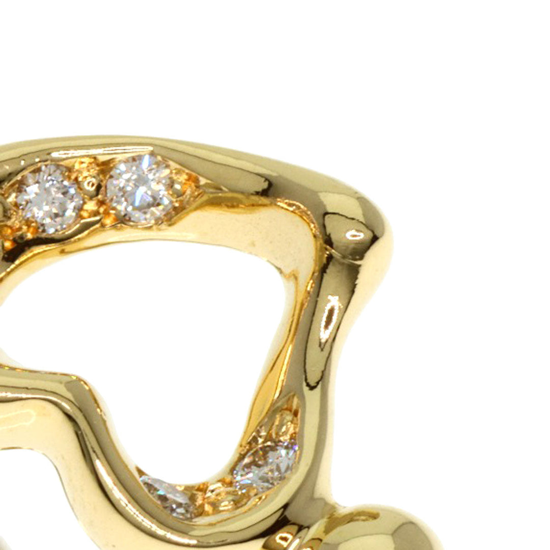 TIFFANY&Co. Ring 18K Yellow Gold gold Open heart diamond