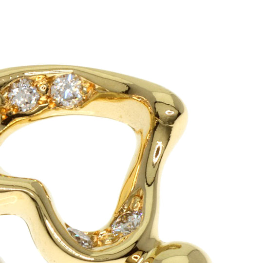 TIFFANY&Co. Ring 18K Yellow Gold gold Open heart diamond