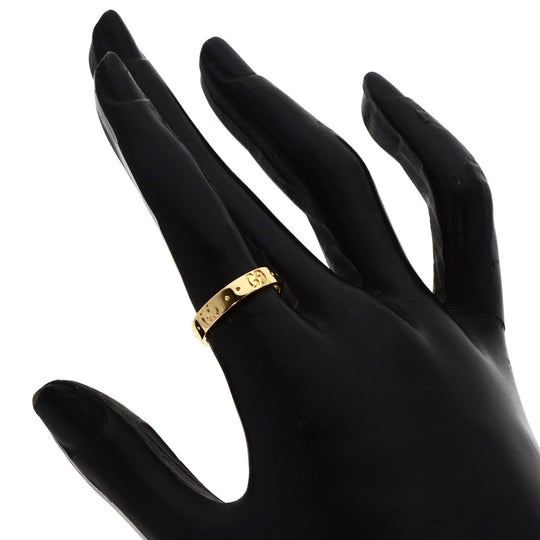 GUCCI Ring 18K Yellow Gold gold Icon # 10
