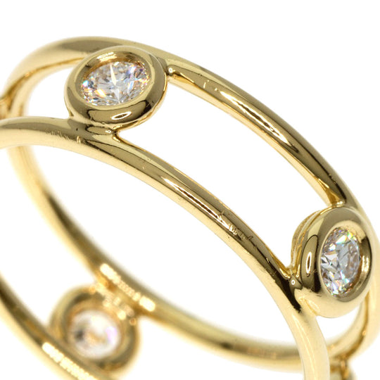 TIFFANY&Co. Ring 18K Yellow Gold gold Double Wire Diamond