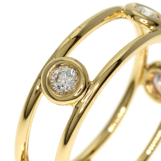 TIFFANY&Co. Ring 18K Yellow Gold gold Double Wire Diamond
