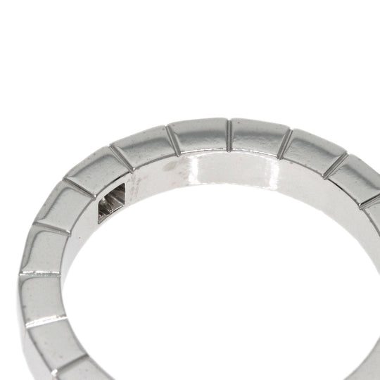 CARTIER Ring K18WG Silver Raniere 1P Diamond #50