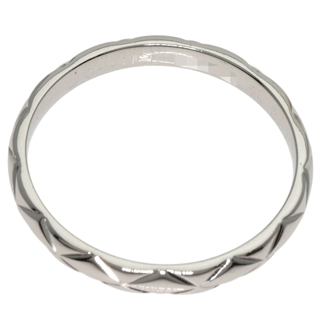 CHANEL Ring PT950 Silver Coco Crush #54 Women Used Authentic