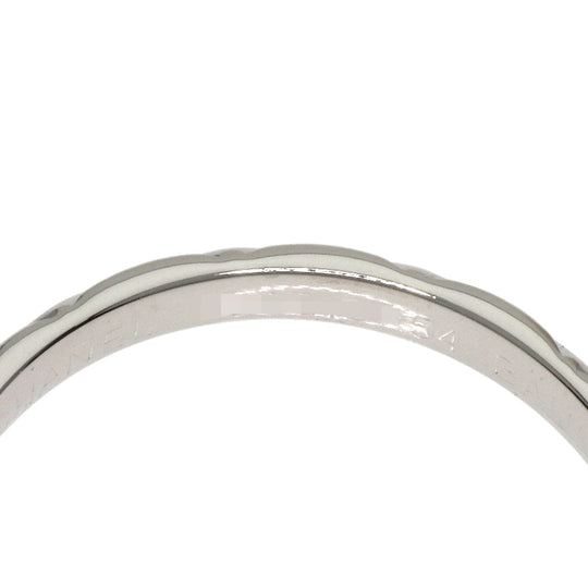 CHANEL Ring PT950 Silver Coco Crush #54 Women Used Authentic