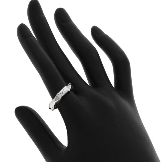 GUCCI Ring K18WG Silver Link to Love Studs #14