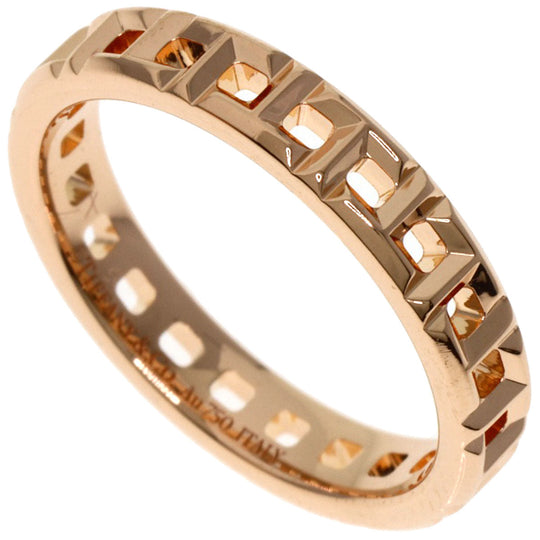 TIFFANY&Co. Ring 18K Pink Gold gold T True Narrow
