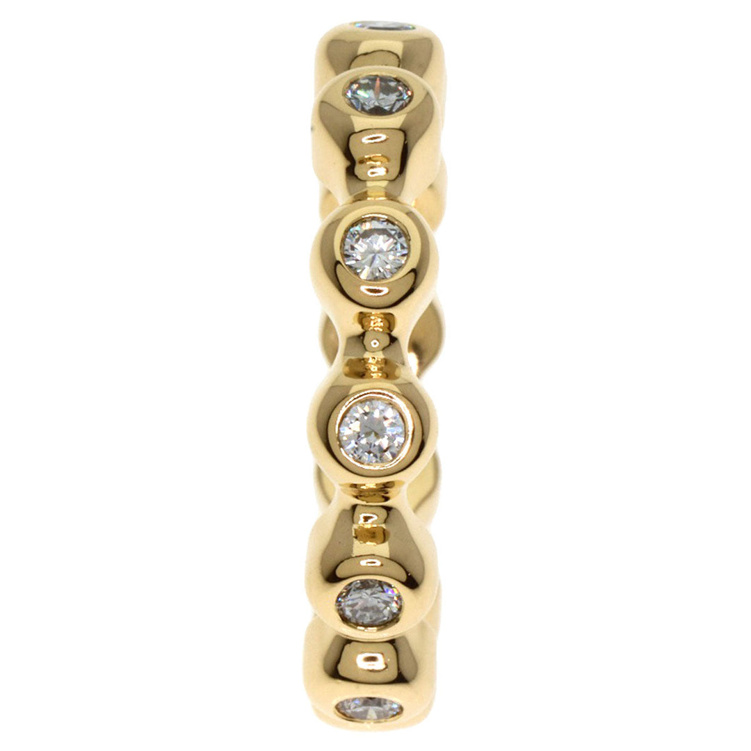 CHANEL Ring 18K Yellow Gold gold Bowl ring full diamond