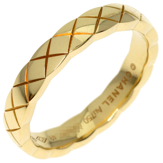 CHANEL Ring 18K Yellow Gold gold Coco Crush #49 Women Used Authentic