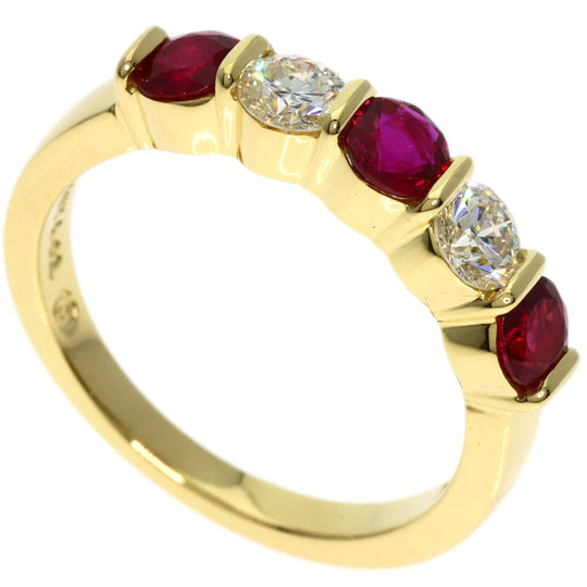 TIFFANY&Co. Ring 18K Yellow Gold gold Ruby diamond