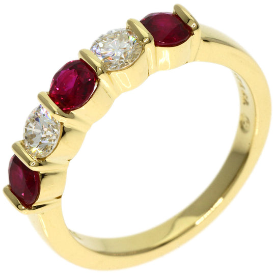 TIFFANY&Co. Ring 18K Yellow Gold gold Ruby diamond