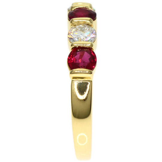 TIFFANY&Co. Ring 18K Yellow Gold gold Ruby diamond