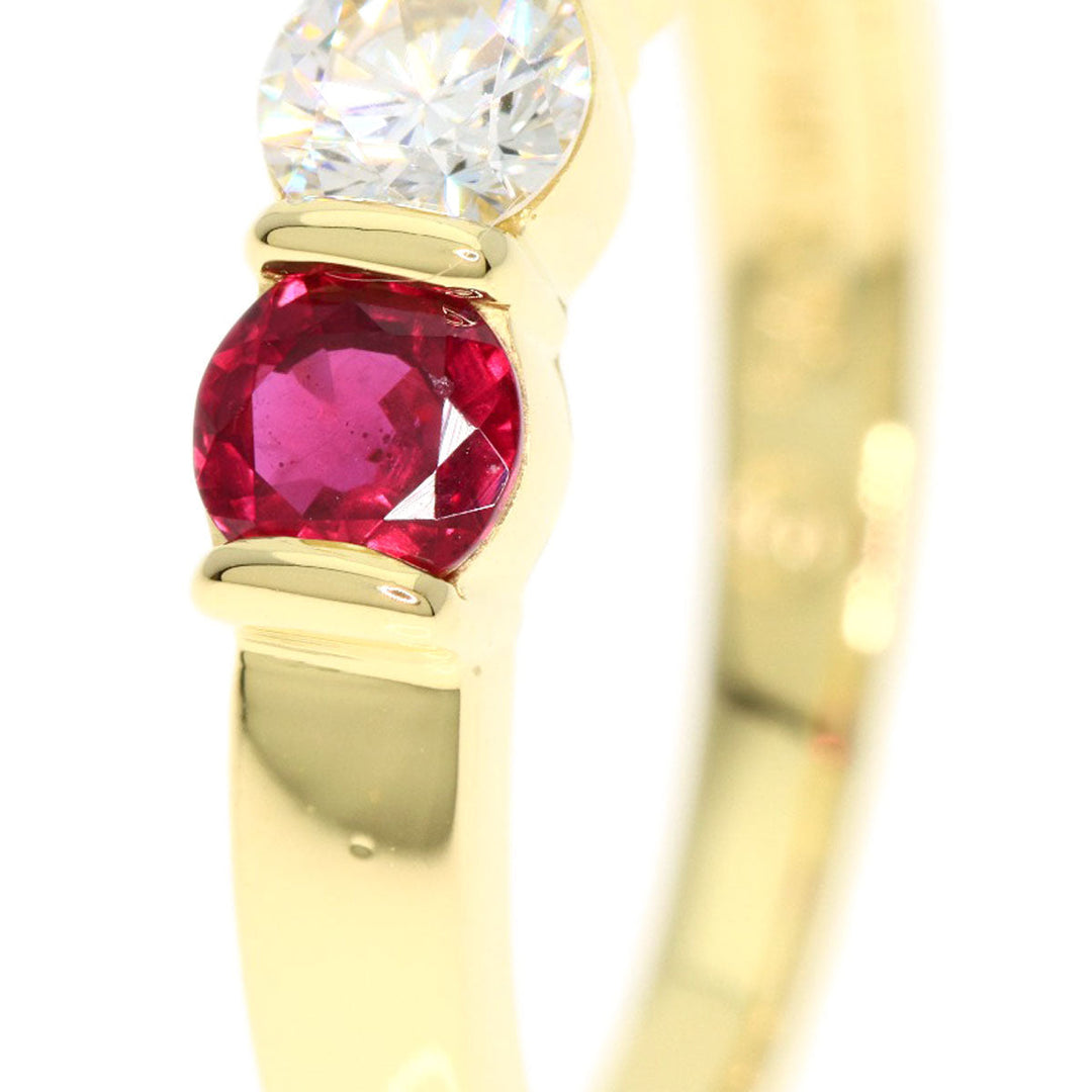 TIFFANY&Co. Ring 18K Yellow Gold gold Ruby diamond
