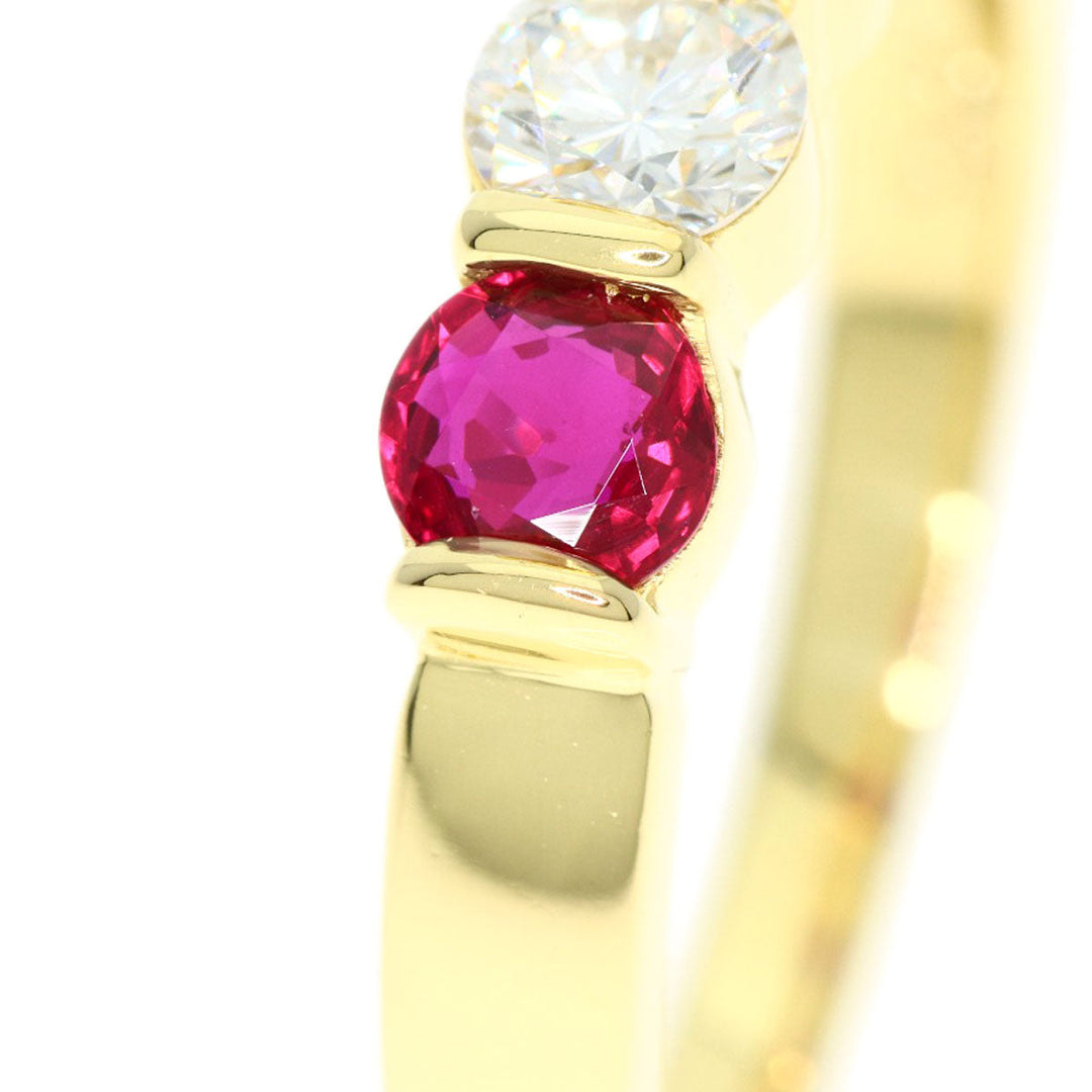 TIFFANY&Co. Ring 18K Yellow Gold gold Ruby diamond