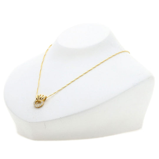 CELINE Necklace 18K Yellow Gold gold diamond