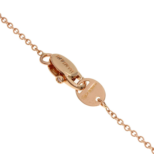 Damiani Necklace 18K Pink Gold gold D side