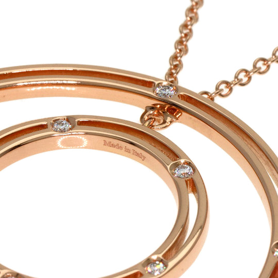 Damiani Necklace 18K Pink Gold gold D side