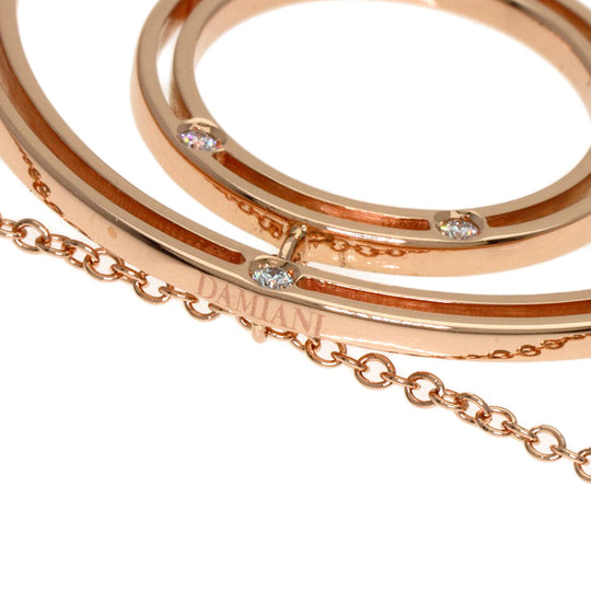 Damiani Necklace 18K Pink Gold gold D side