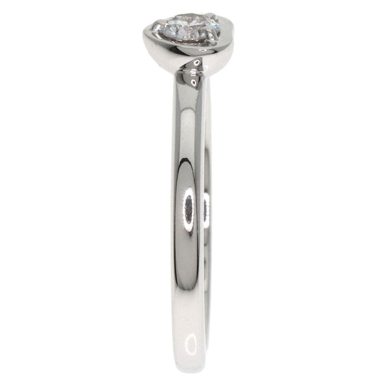 CARTIER Ring K18WG Silver Diamant Legend Heart Diamond #49