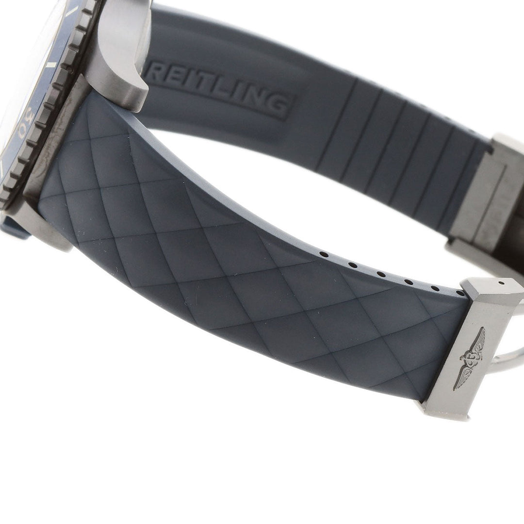 BREITLING Watches V17369 Titanium, Rubber Navy Super Ocean 48 mens Used Authentic