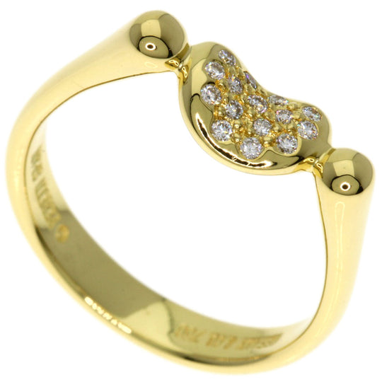 TIFFANY&Co. Ring 18K Yellow Gold gold Bean Diamond Women Used Authentic
