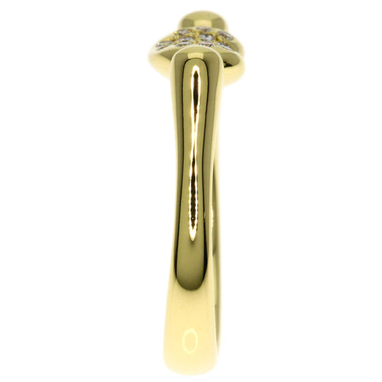 TIFFANY&Co. Ring 18K Yellow Gold gold Bean Diamond Women Used Authentic