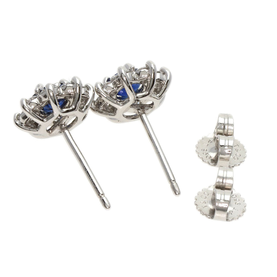 TIFFANY&Co. Pierce PT950 Silver Diamond Sapphire