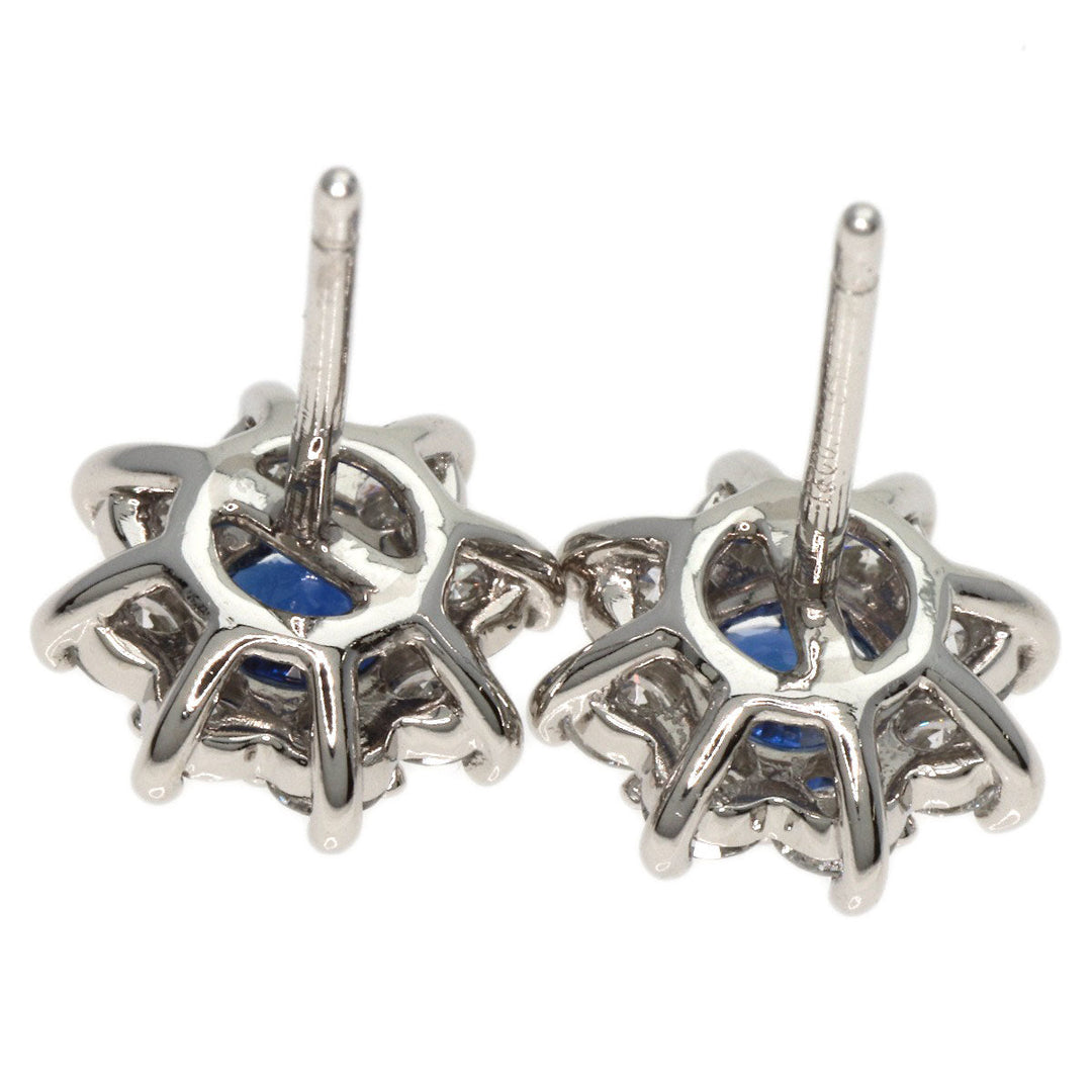 TIFFANY&Co. Pierce PT950 Silver Diamond Sapphire