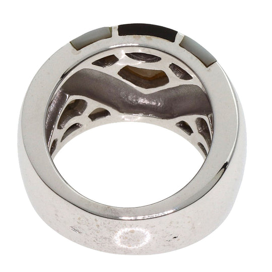 Van Cleef & Arpels Ring K18WG Silver Marketry #50