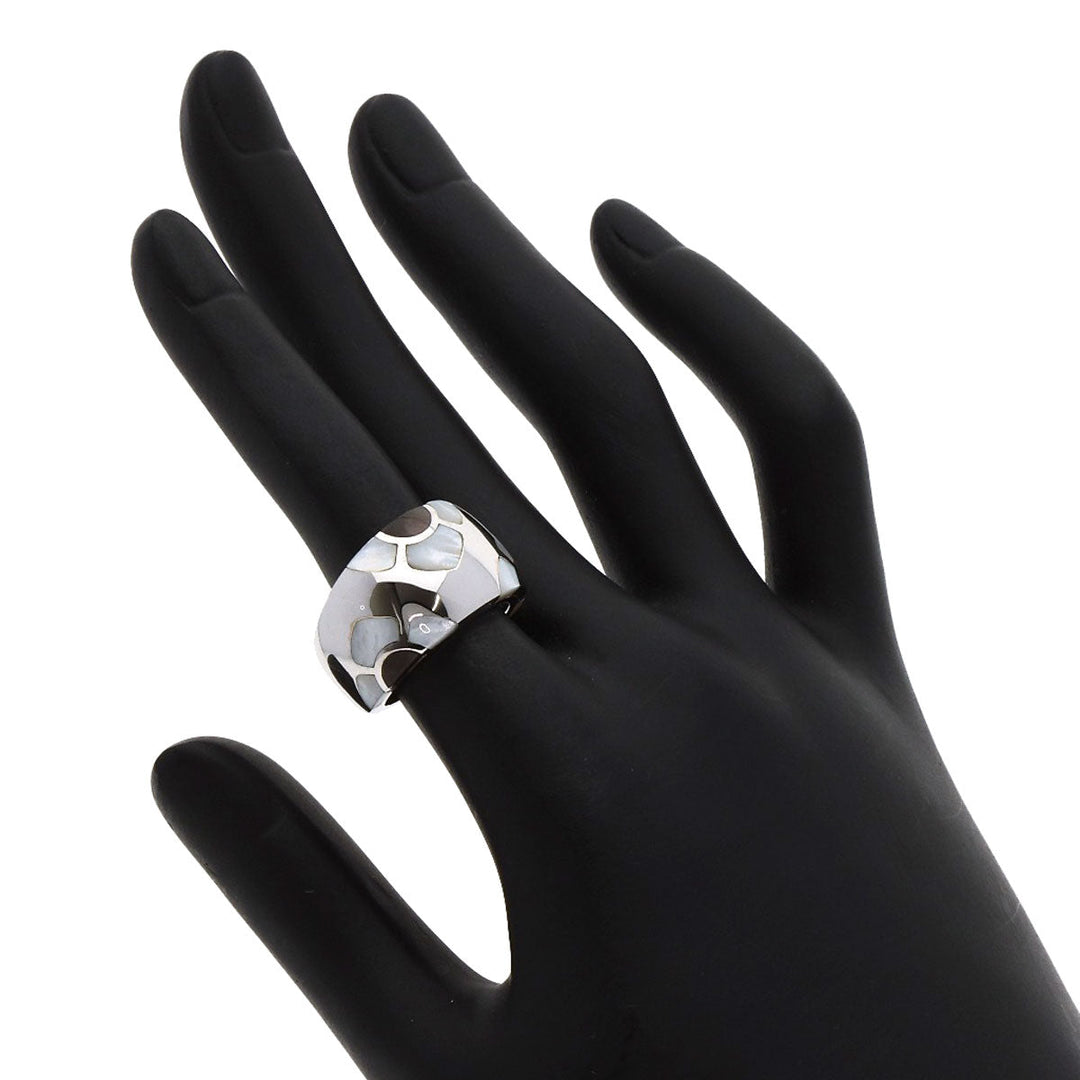 Van Cleef & Arpels Ring K18WG Silver Marketry #50