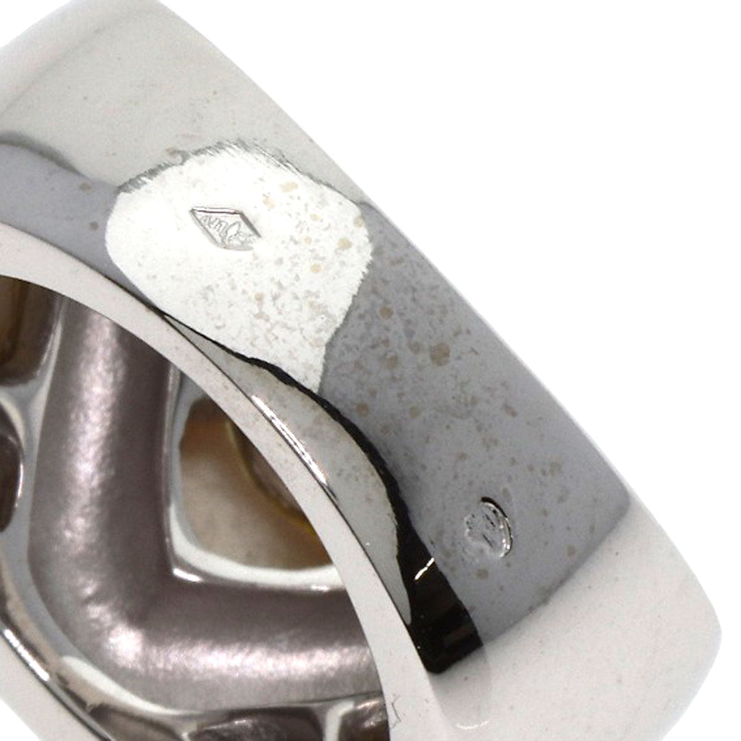 Van Cleef & Arpels Ring K18WG Silver Marketry #50