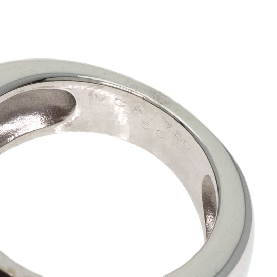 Van Cleef & Arpels Ring K18WG Silver Marketry #50