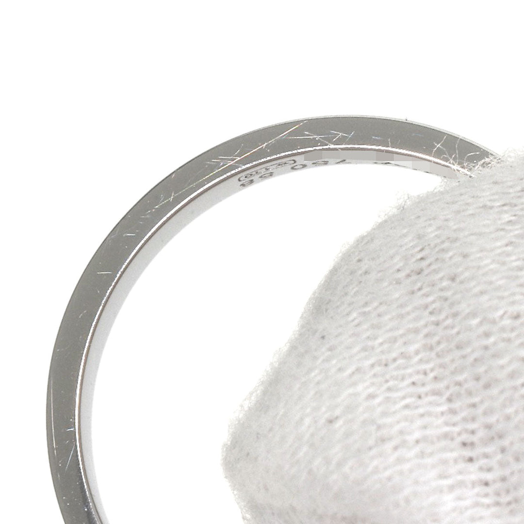 CARTIER Ring K18WG Silver Mini love ring 1P Diamond #58