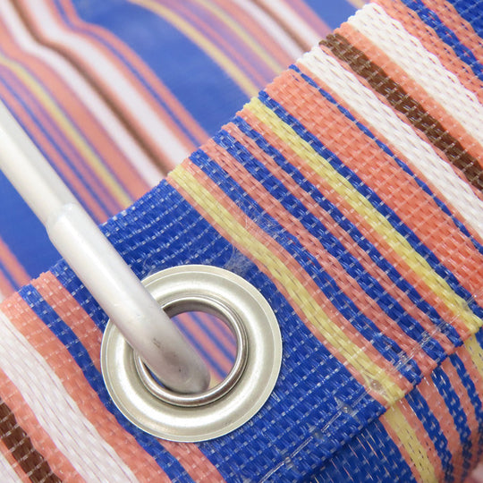 MARNI Handbag Nylon blue Flower cafe Women Used Authentic