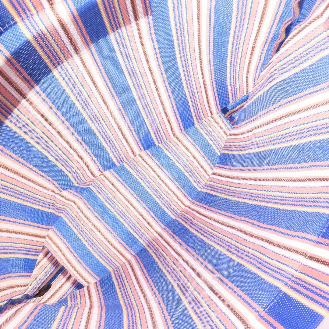 MARNI Handbag Nylon blue Flower cafe Women Used Authentic