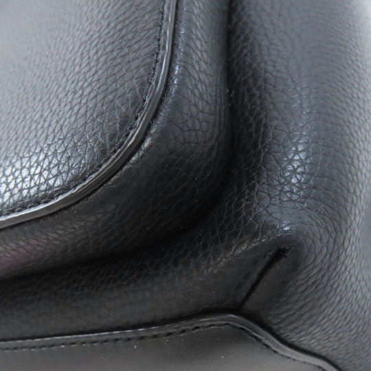 MICHAEL KORS Backpack leather black MAISIE 2 IN 1 Women Used Authentic