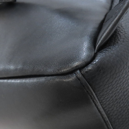 MICHAEL KORS Backpack leather black MAISIE 2 IN 1 Women Used Authentic