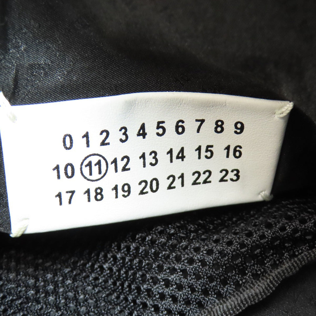 Maison Margiela Shoulder Bag canvas blue logo Women Used Authentic