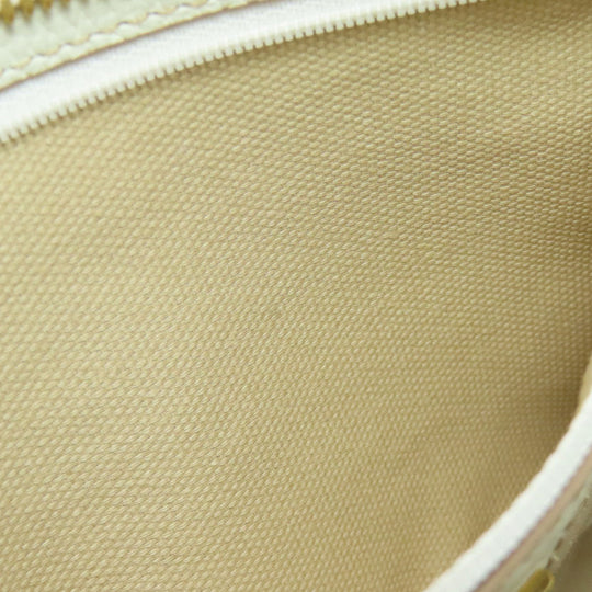 MCM Tote Bag PVC white logo Women Used Authentic