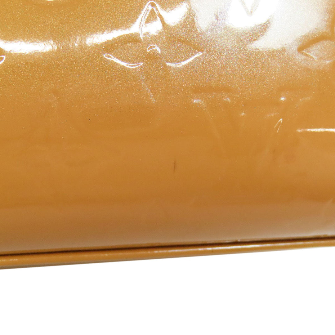 LOUIS VUITTON Tote Bag M91588 Vernis beige Blair MM Women Used Authentic